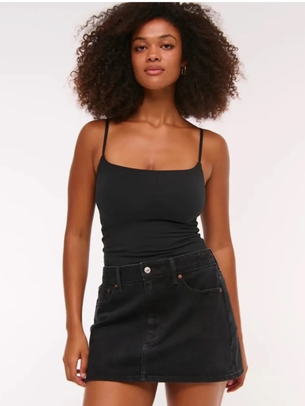 Abercrombie Curve Love The 90’s Micro Mini High Rise Skirt